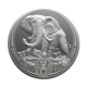 1 oz (31.10 g) Silbermünze auf de Karte Big Five – Elephant, Republik Südafrika 2024