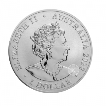 1 oz (31.10 g) silver coin Dusky Dolphin, Australia 2022