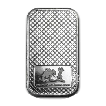 1 oz (31.10 g)  silver bar Eagle, USA 999