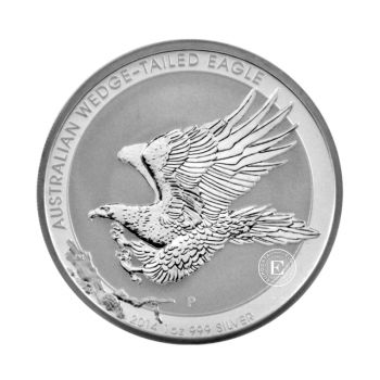 1 oz (31.10 g) sidabrinė moneta Australijos Pleištauodegis erelis, Australija 2014