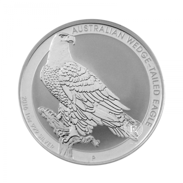 1 oz (31.10 g) silver coin Australian Wedge tailed Eagle, Australia 2016