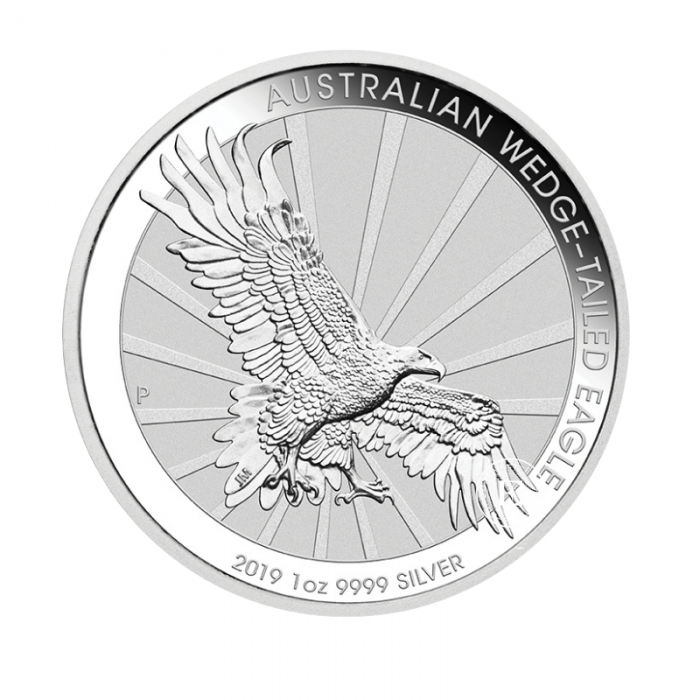 1 oz (31.10 g) silver coin Australian Wedge tailed Eagle, Australia 2019
