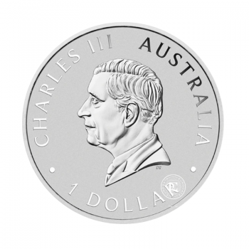 1 oz (31.10 g) sidabrinė moneta Australijos Emu, Australija 2024