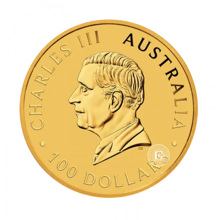 1 oz (31.10 g) pièce d'or Australien Emu, Australie 2025