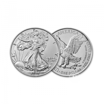 1 oz (31.10 g) sidabrinė moneta Amerikos Erelis, JAV 2025