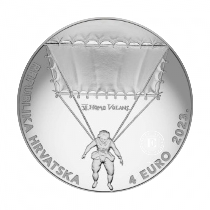 1 oz (31.10 g) pièce d'argent Les innovations de Faust Vrančic, Croatie 2023