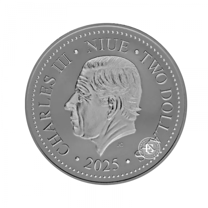 1 oz (31.10 g) silbermünze Phoenix, Niue 2025