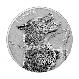 1 oz (31.10 g) sidabrinė moneta Germania Beasts - Fenrir, Lenkija 2022