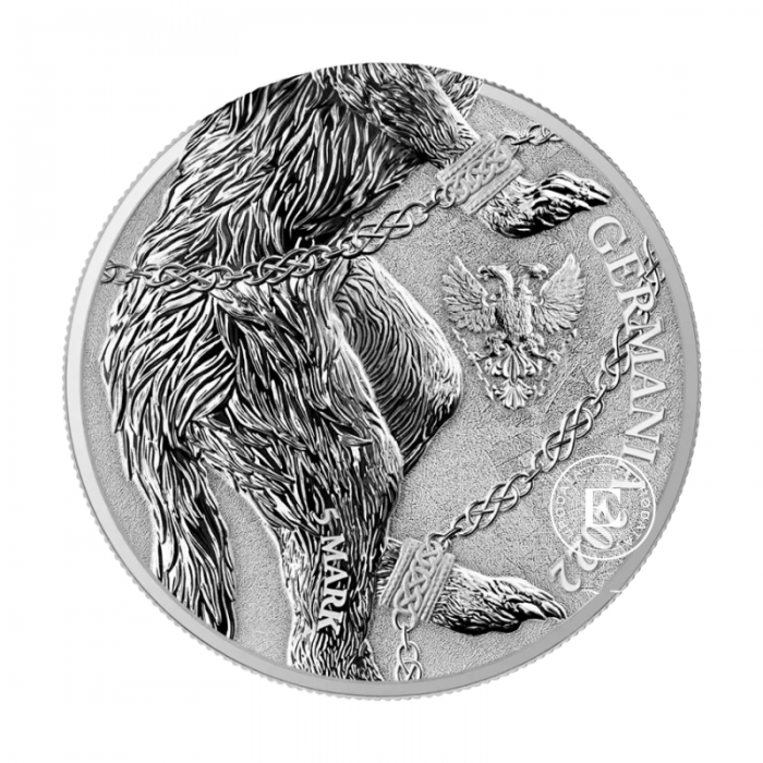1 oz (31.10 g) silver coin Germania Beasts - Fenrir, Poland 2022