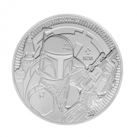 1 oz (31.10 g) srebrna moneta Star Wars - Boba Fett, Niue 2020