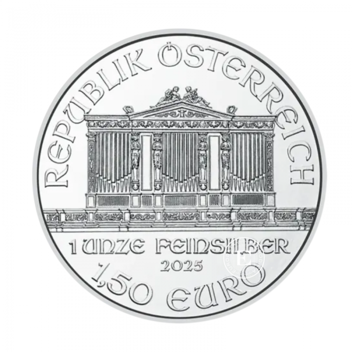 1 oz srebrna moneta Vienna Philharmonic, Austria 2025
