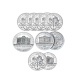 1 oz (31.10 g) srebrna moneta Vienna Philharmonic, Austria (random year)