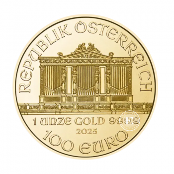 1 oz  (31.10 g) auksinė moneta Vienos Filharmonija, Austrija 2026