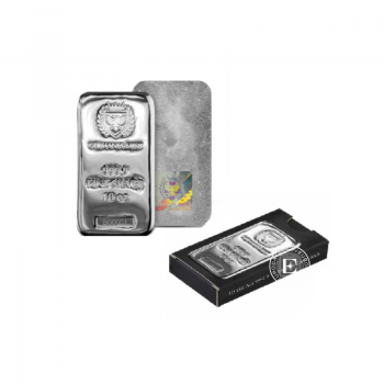 10 oz (311 g) sidabro luitas Germania Mint 999.9