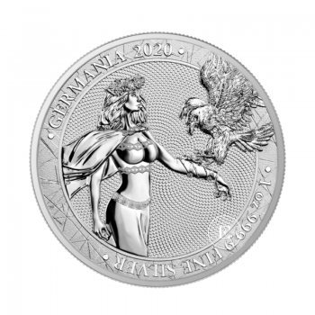 1 oz (31.10 g) sidabrinė moneta Germania, Lenkija 2020