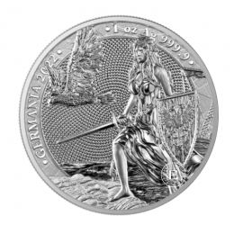 1 oz (31.10 g) sidabrinė moneta Germania, Lenkija 2022