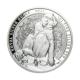 1 oz (31.10 g) sidabrinė moneta Barbarų makaka, Gibraltaras 2021