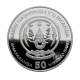 1oz (31.10 g) silver coin Mountain Gorilla, Rwanda 2008