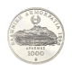 1000 dramų (33.63 g) sidabrinė PROOF moneta 100-osios olimpiados metinės - Imtynės, Graikija 1996