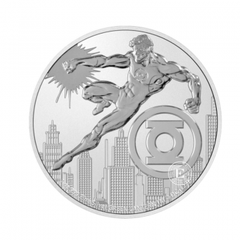 1 oz (31.10 g) sidabrinė moneta Green Latern, Niujė 2022