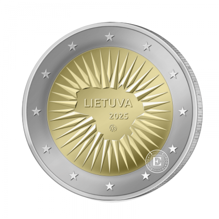 2 Eur pièce  Defense, Lituanie 2025