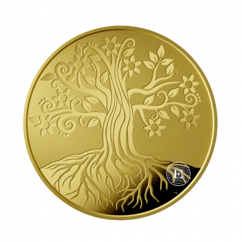 8 Dollar (3.11 g) Goldmünze The Tree of Life, Niue 2024 (mit Zertifikat)