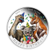 1/2 oz (15.55 g) silbermünze farbig auf der Karte PROOF Happy Birthday, Australia 2026