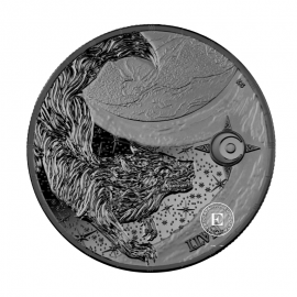 1 oz (31.10 g) silbermünze Ragnarök - Hati, Polen 2024