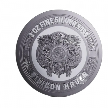 1oz (31.10 g) srebrna moneta Silicon Haven AI, Republika Czadu 2024