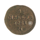 0.87 g varinė moneta Heller, Austrija 1784 