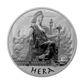 1 oz (31.10 g) sidabrinė moneta Gods of Olympus - Hera, Tuvalu 2022