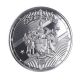 1 oz (31.10 g) sidabrinė moneta  EC8 St Kitts and Nevis - Coat of Arms, Rytų Karibų Salos 2024