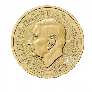 1 oz (31.10 g) auksinė moneta Karališkasis herbas, Didžioji Britanija (atsitiktiniai metai)
