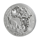 1 oz (31.10 g) sidabrinė moneta Hiena, Ruanda 2026