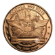 1 oz copper coin Indian Head, USA random year
