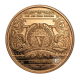 1 oz copper round Indian Chief, USA (random year)