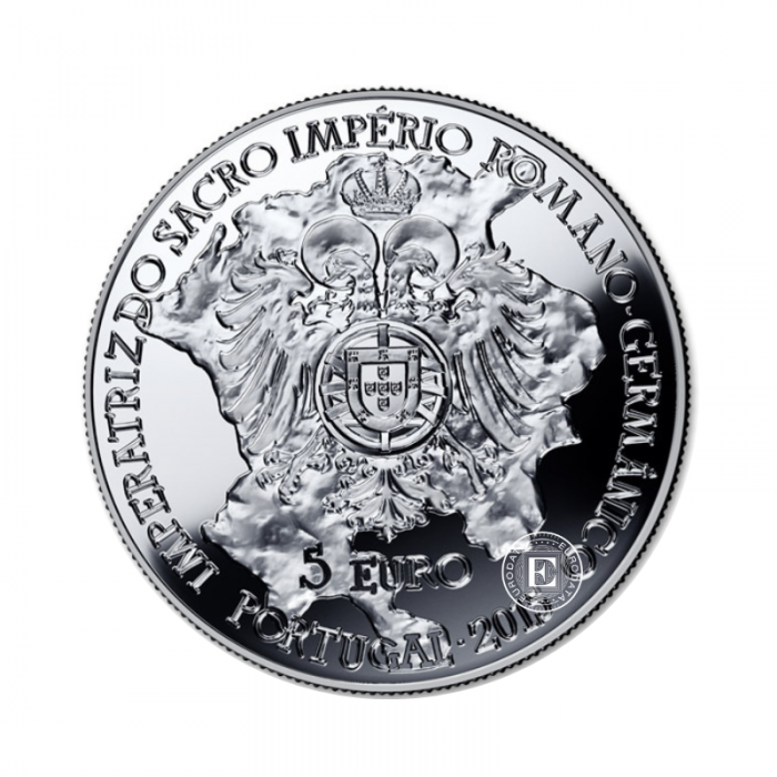 5 Eur coin Queens of Europe - D. Isabel, Portugal 2015