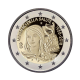 2 Eur coin 60th anniversary of the Italian Ministry of Health, Italy 2018