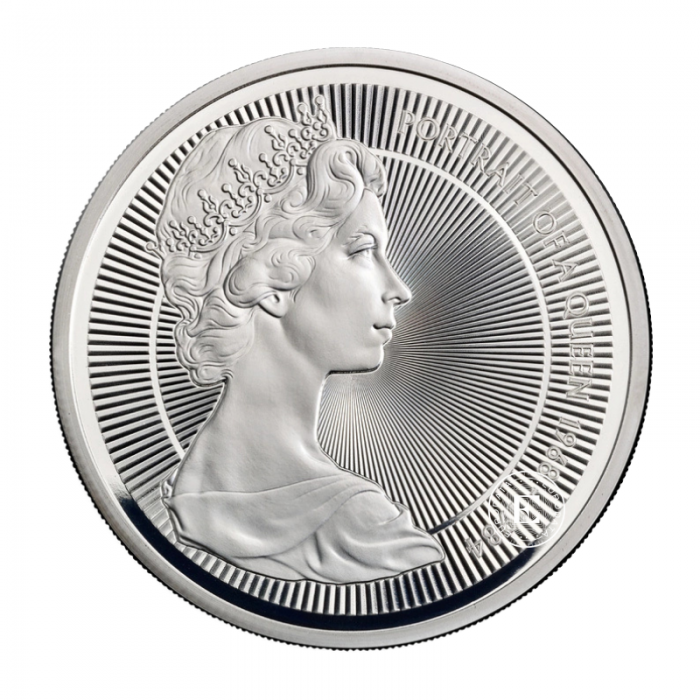 26.16 g pièce d'argent PROOF Portraits of Queen Elizabeth II - Arnold Machin Effigy, Grande-Bretagne 2026