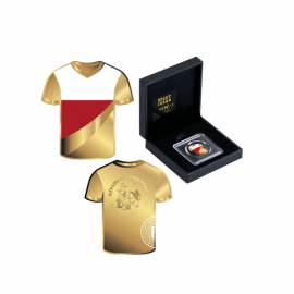 1/1000 oz gold coin Football - Poland, Chad