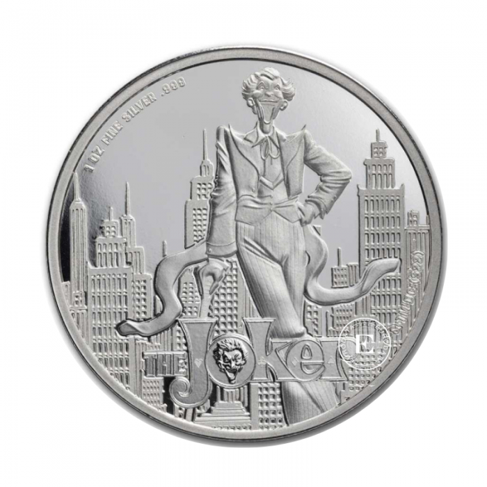 1 oz (31.10 g) pièce d'argent Joker, Samoa 2024