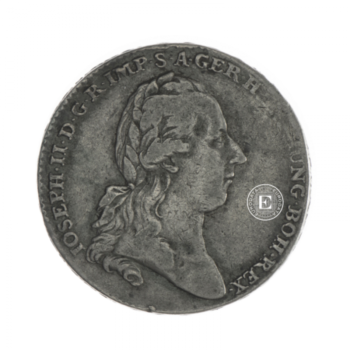 29.23 g sidabrinė moneta Josef II,  Austrijos Nyderlandai 1785