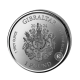 1 oz (31.10 g) sidabrinė moneta Lady Justice, Gibraltaras 2024