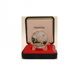 1 Lat  (22 g) silbermünze PROOF Christmas tree, Lettland 2009
