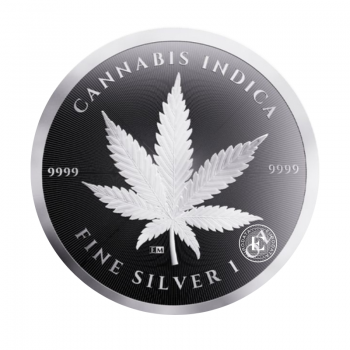1 oz (31.10 g) sidabrinė moneta Kanapė, Čadas 2025