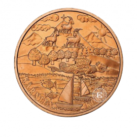 10 Eur copper coin Karnten, Austria 2012