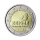 2 Eur moneta Pirmojo pasaulinio karo pradžios šimtmetis, Belgija 2014