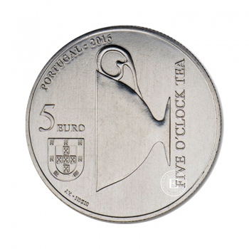 5 Eur pièce Queens of Europe - Catarina de Braganca, Portugal 2016