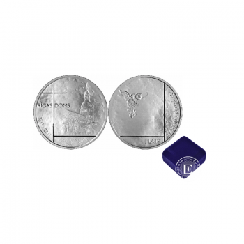 1 lato (22 g) sidabrinė PROOF moneta Rygos Katedra, Latvija 2011