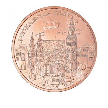 2 Eur PROOF moneta kortelėje Katedra, Ispanija 2024